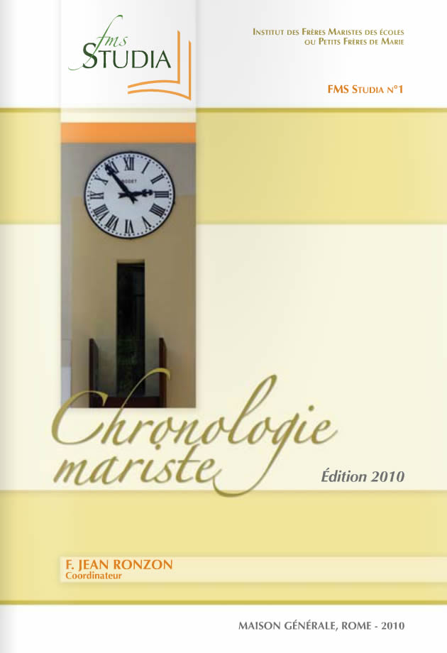FMS Studia - Chronologie mariste