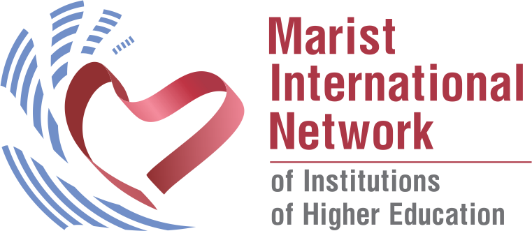 Linha visual da Rede Marista Internacional de Instituições de Educação Superior